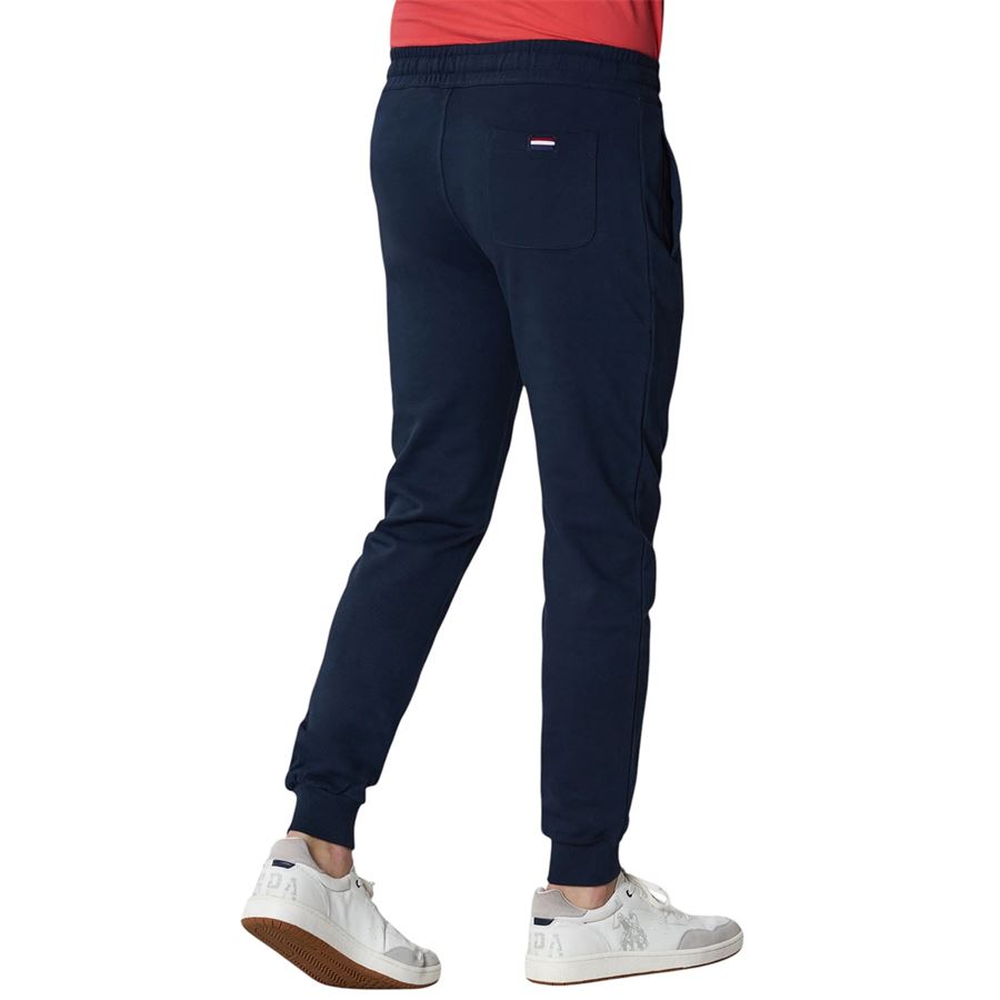 Tiko pantalone tuta in cotone con logo da uomo U.S. Polo Assn | US41115001179